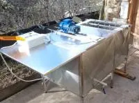 Сыроварня - Пастеризатор молока - Мини-цех 100л